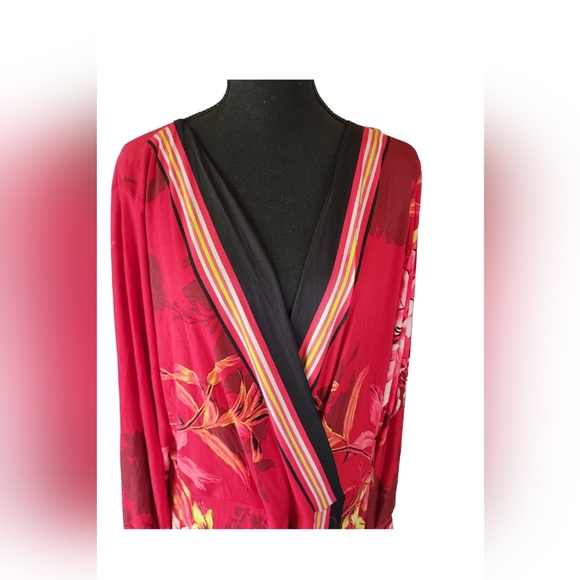 Ashley Stewart Red Floral Dress – Plus Size, Spring Ready! - Picture 6 of 6